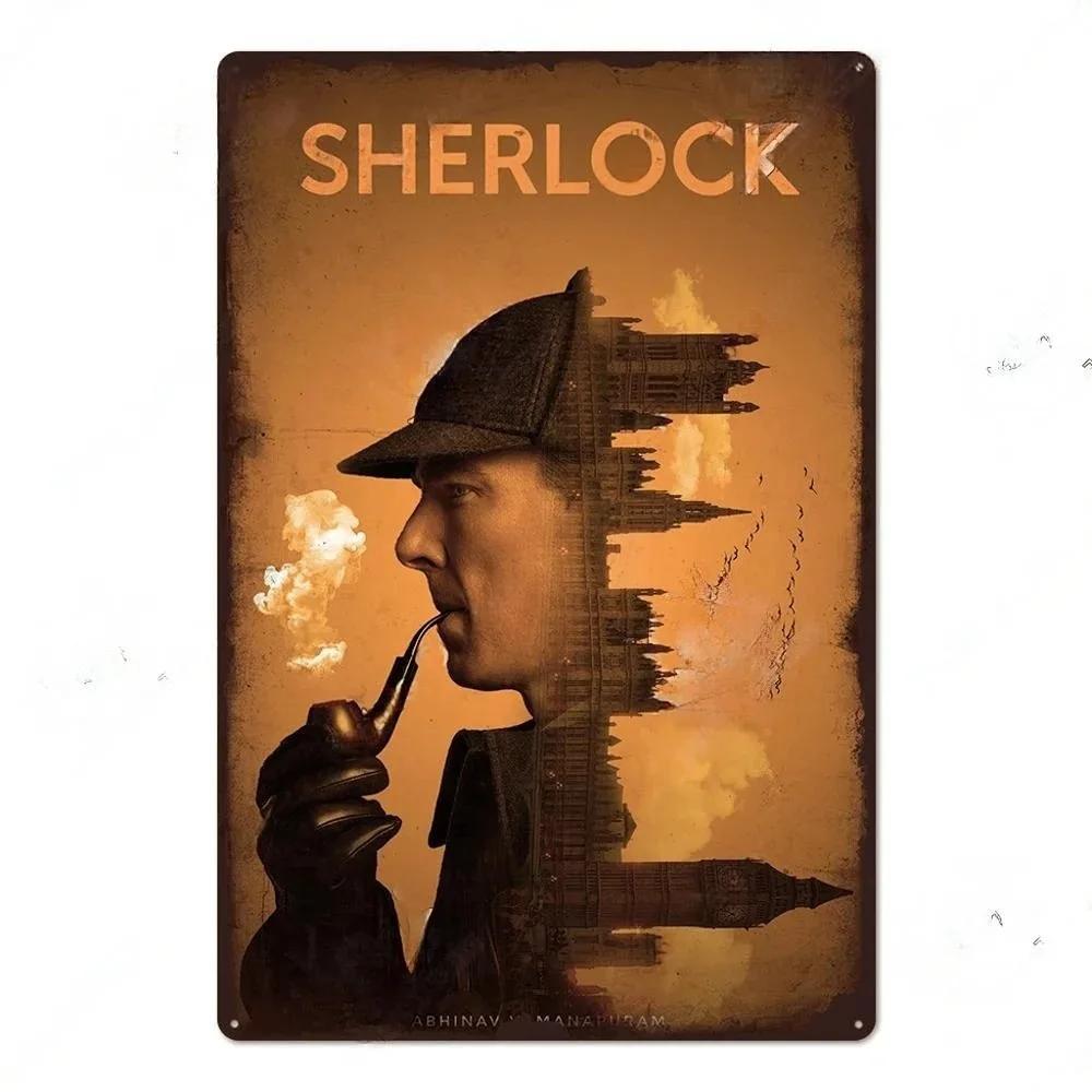 Vintage TV Movie Metal tin Signs decor Metal Plaque Posters Tin Sign Wall Decoration for Cinema Man Cave Bedroom Wall Home Decor