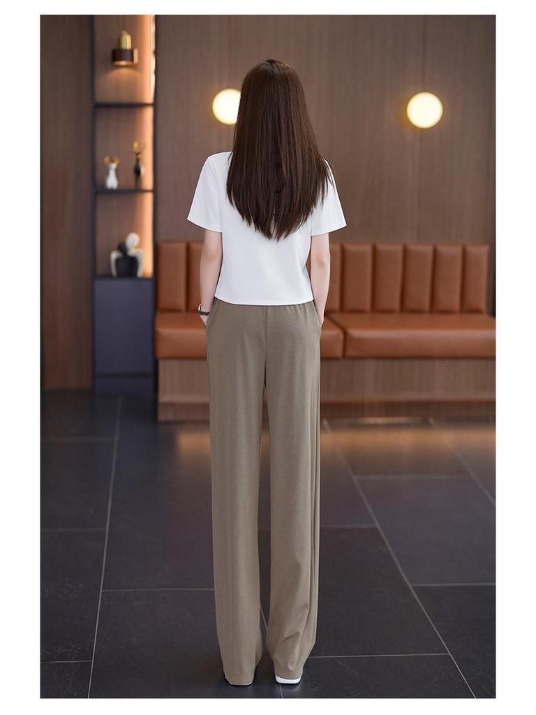 2024 Summer Women's Stylish Slimming Plus Size Two-Piece Set