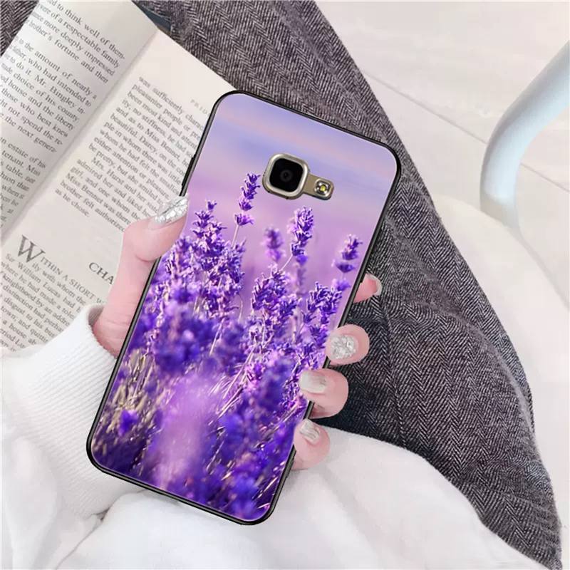 Lavender Purple flowers Phone Case for Samsung Galaxy A 51 30s a71 Soft Silicone Cover for A21s A70 10 A30