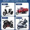 Waterproof Electric Car Horn Universal Motorcycle Horn 12V 24V 48V 60V 105db Motor Scooter Loud Sound Modified Loudspeaker