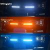 2pcs Waterproof Flexible DRL LED Strip Start Scaing Daytime Running Light  Brake Flow Lamps