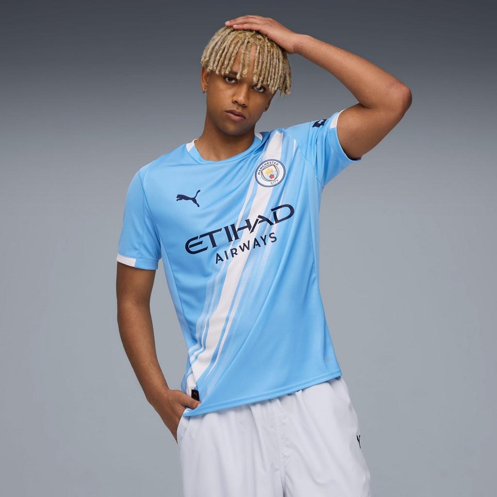 Puma MCFC HOME JERSEY REPLICA men's shirt blue 78033801 r XXL