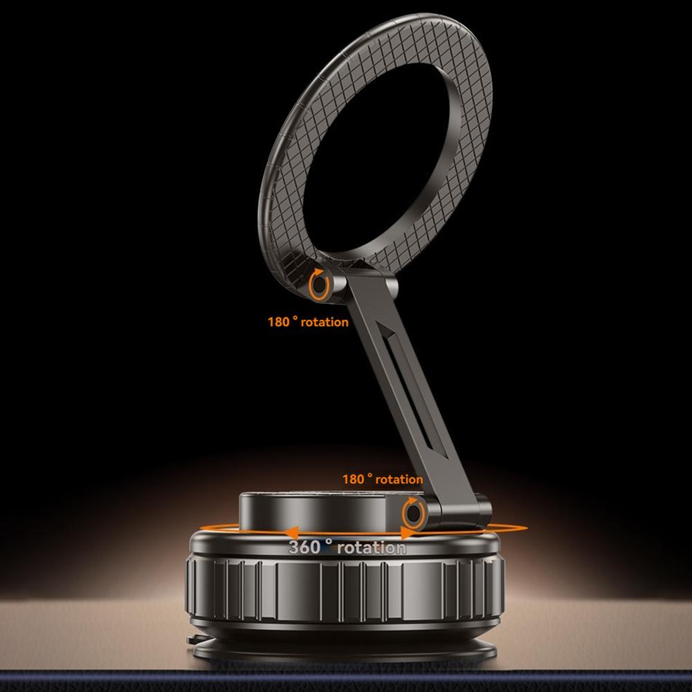 SSX Magnetic Phone Holder 360° Rotating Suction Cup Car Dashboard Adjustable Phone Mount Sand