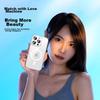 Baseus IPhone 12 Case, MagSafe Compatible Magnetic Charging Case, Anti-Slip Shockproof Mirror Finish Trendy Design, Fully Transparent