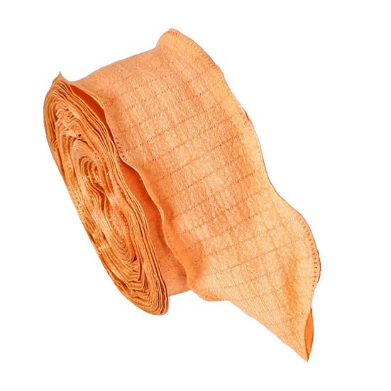 1 Roll 900x4CM Pleated Ribbon Trim DIY Sewing Flower Bridal Bouquets Gift Box Wrapping Ruffle Edge Ribbon Solid Polyester Decorative Ribbon