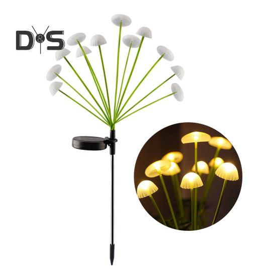 LED Solar Lamp Automatic ON/OFF Easy To Install IP44 Waterproof Jellyfish Solar Garden Light Romantic Courtyard Decoration