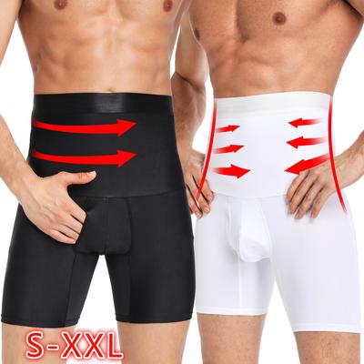 Schlankheitsunterwäsche für Herren, Taillentrainer, Cincher, Boxershorts, Bauchkontrolle, Shaper, Kompressionsshorts