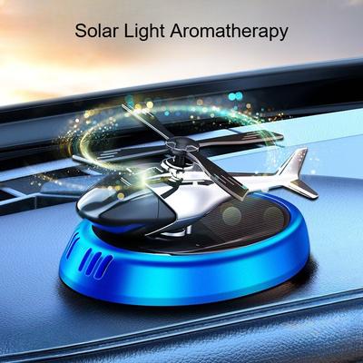Auto-Aromatherapie Auto-Dekoration Schmuck Solar-Flugzeugmodell Deodorierende Aromatherapie Auto-Innenraum Mittelkonsolen-Schmuck Geschenk