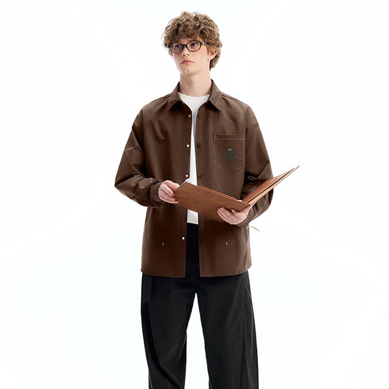 Fingercroxx Men's Lightweight Business Casual Shirt Jacket