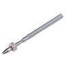Silver Pin Vise Hand Drill Metal Craft Drill Tool Precision Jewelry Punch Tool  Watch Maintenance