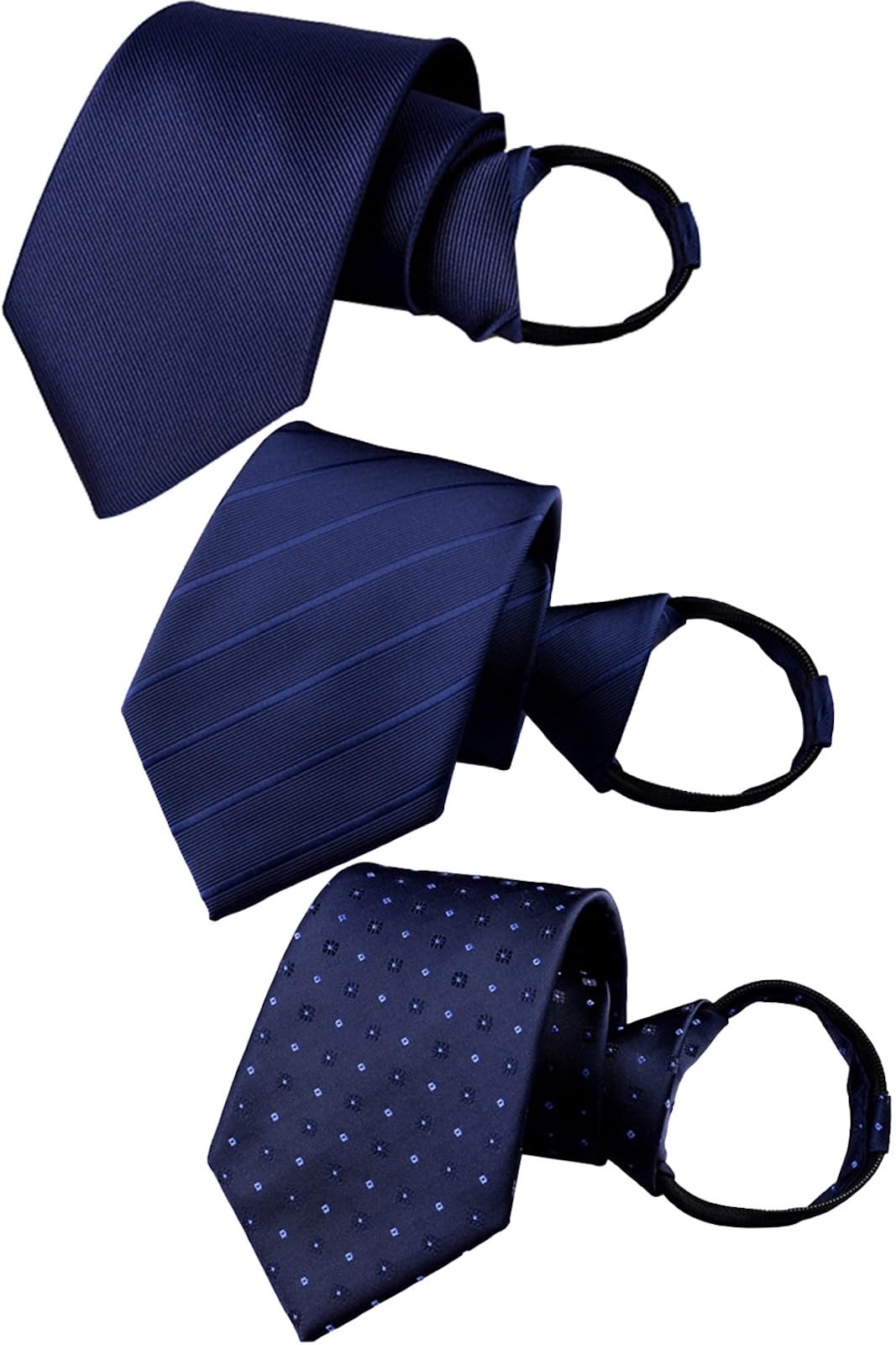 

[Best Item] One-touch necktie set, 10-second attachment, no tying required, made in Japan, men s, business, wedding, formal occasions, 8cm, hand