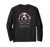 Dog Lover Gift for Happy Tail Dog and Pet Vet Long Sleeve Owners, Moms, Dads, T-Shirt