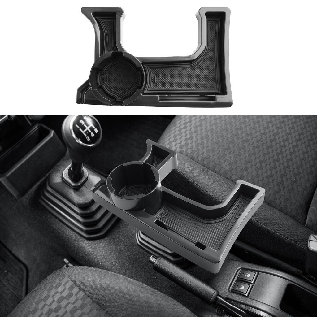 ECOZEN Console Box for Suzuki Jimny and JC74 Also Compatible with Jimny Jimny and Jimny Nomad Includes a Drink Center and Interior Made of ABS This
