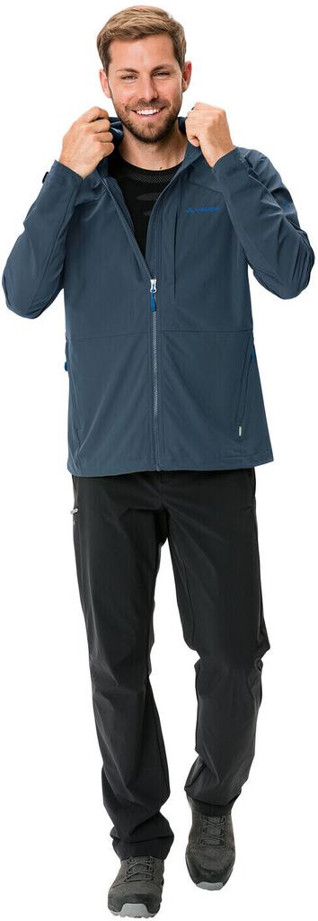 Куртка VAUDE Мужская ветровка Elope Wind Jacket темное море
