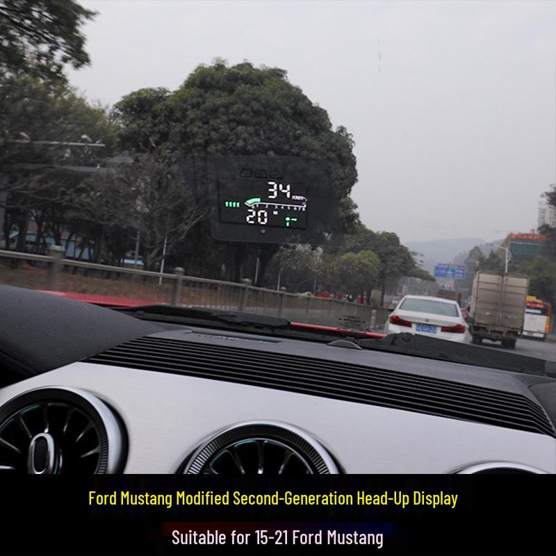 Ford Mustang Modified HUD Speedometer Display for 2015-2020 Models