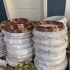 Sârmă de cupru pur T2 rotundă, moale, de 2 mm, pentru meșteșuguri - Indestructibilă, Flexibilă.