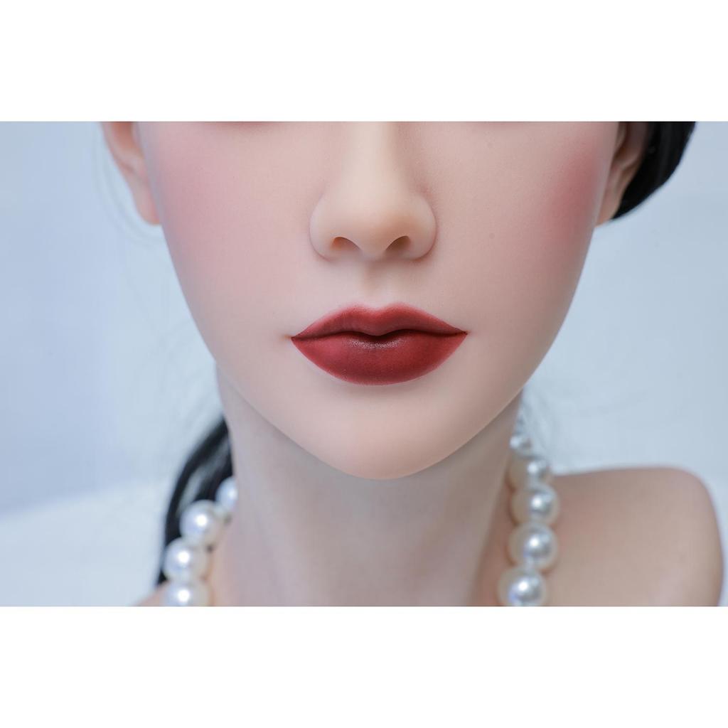 100% Silicone Head Standard Wig Suitable for 130-180CM Sex Doll Body 2 Connection Methods GJ-ZP006