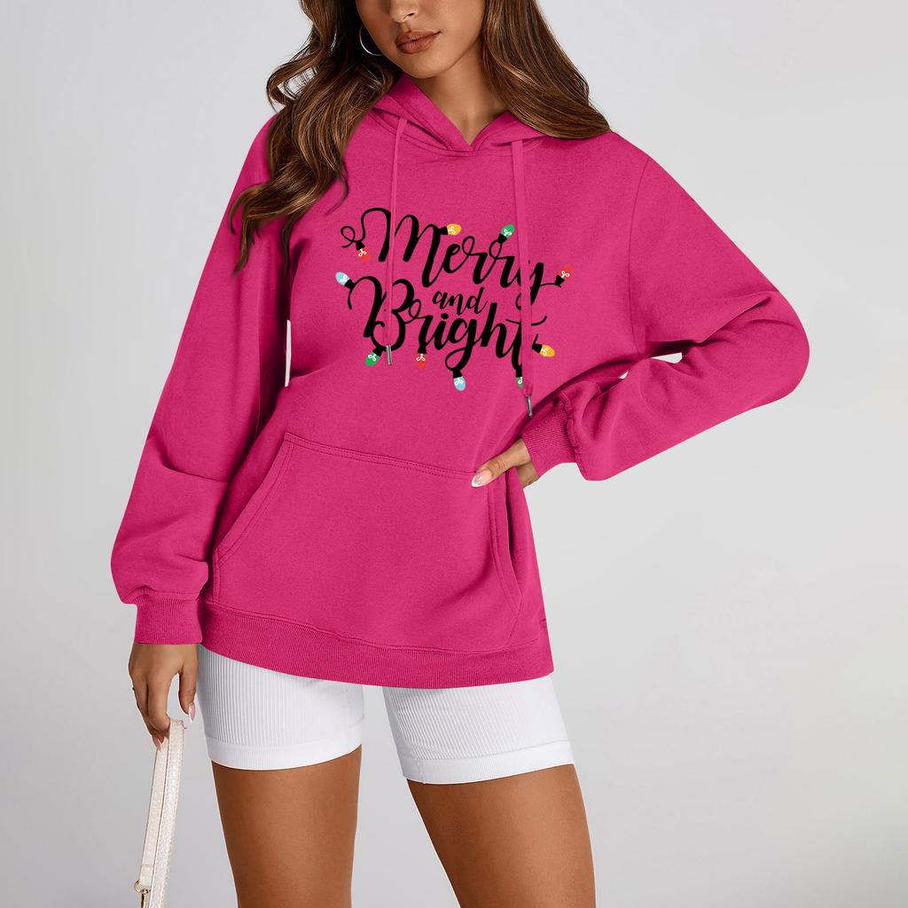 Women's Hoodies Letter Printed Sweatshirt Pullover