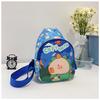 Cartoon Children's Breast Bag 2025 New Casual Change Bag Boys and Girls Outdoor Trendy Messenger Bag