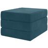 Folding Sofa Bed 75 x 63 x 45 cm Blue