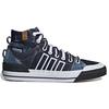 Adidas Originals Nizza Hi Dl Canvas Denim Breathable Mid-Top Sneakers Unisex Sneakers Blue White GV9917