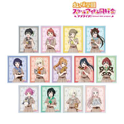 [Offiziell] Love Live Nijigasaki High School Idol Club Tobu Zoo Kollaboration Originalzeichnung Safari-Look Version. Sammelkarte aus Acryl (UnitBOX)