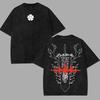 T-shirt Lavé Asta Épée Démoniaque Black Clover T-shirt Graphique Anime Manga Cadeau -