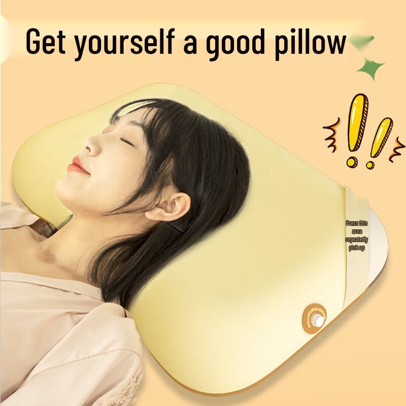

HEZHENG Ergonomic Cervical Pillow with Low-Frequency Massage