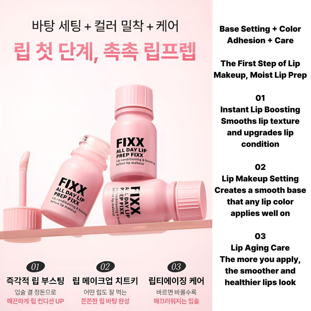 SO NATURAL Lip Setting Base All Day Lip Prep Fixer 10ml + Makeup Fixer 100ml Set