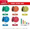 Sharkfox 5inch Polishing Pads Buffing Sponge Pad Polish Disc Smooth Foam Pads DA/RO Polisher Buffer Use for Car Beauty Auto Care