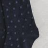 Monfoot Small Pattern Formal Socks Navy
