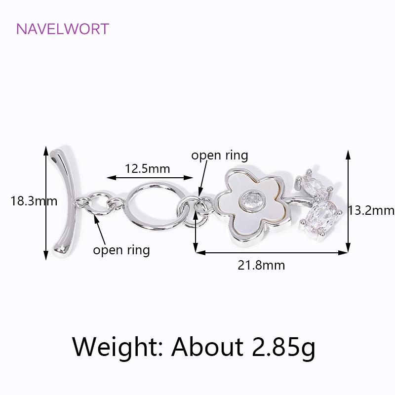 Multi Types Trendy 18K Gold Plated OT Clasps Toggle Clasps Connector For Bracelet Necklace Making DIY Jewelry Accessories