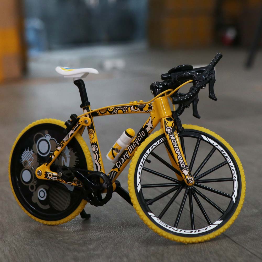 1:8 Scale Finger Mini Bike Road Mountain Simulation Bike Bicycle Model Toy Collection