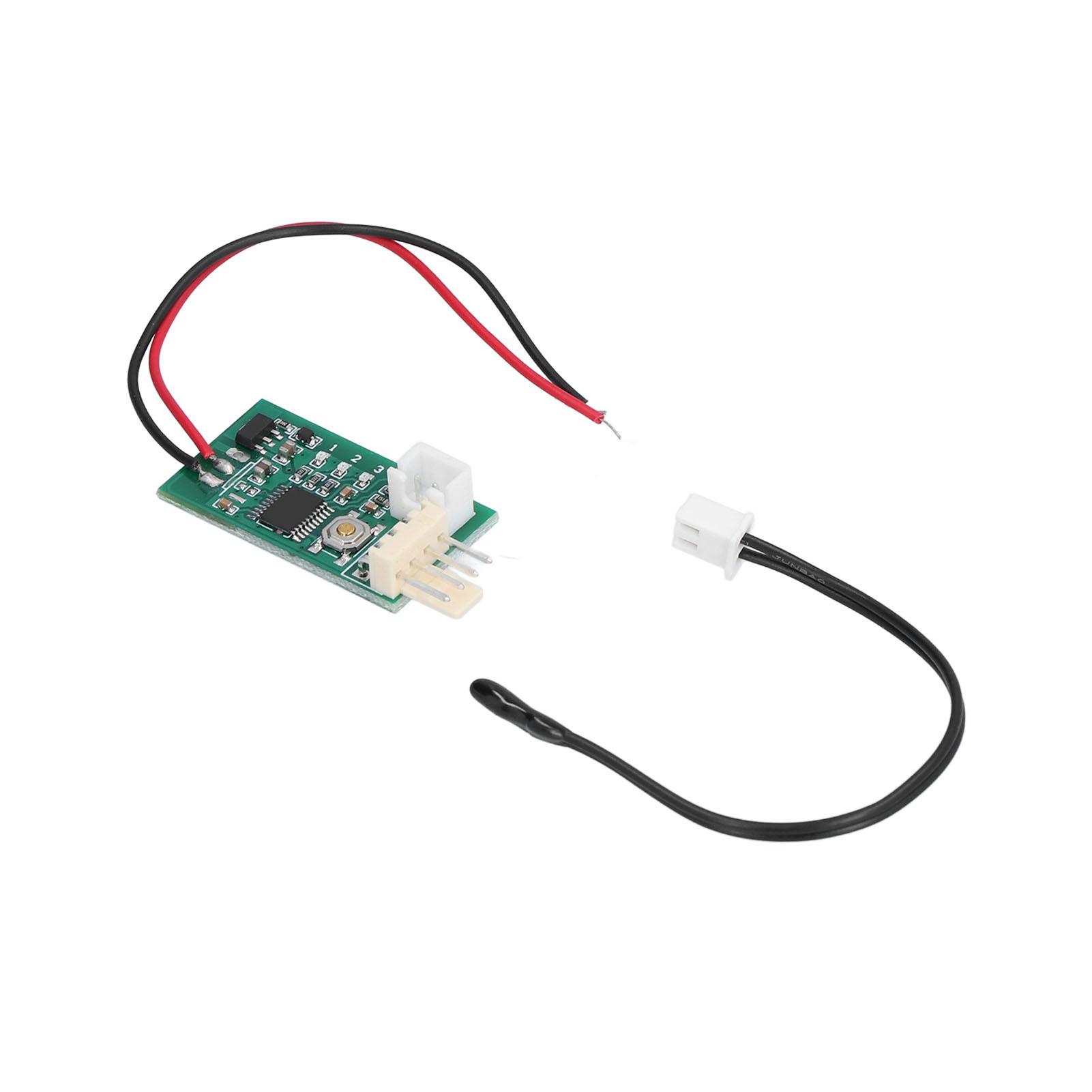 

Контролер температури вентилятора Точне керування Ручний автоматичний регулятор швидкості ШІМ постійного струму 12 В