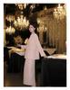Spring 2026 Guofeng-Style Beaded Suit Jacket & Skirt Set for Women