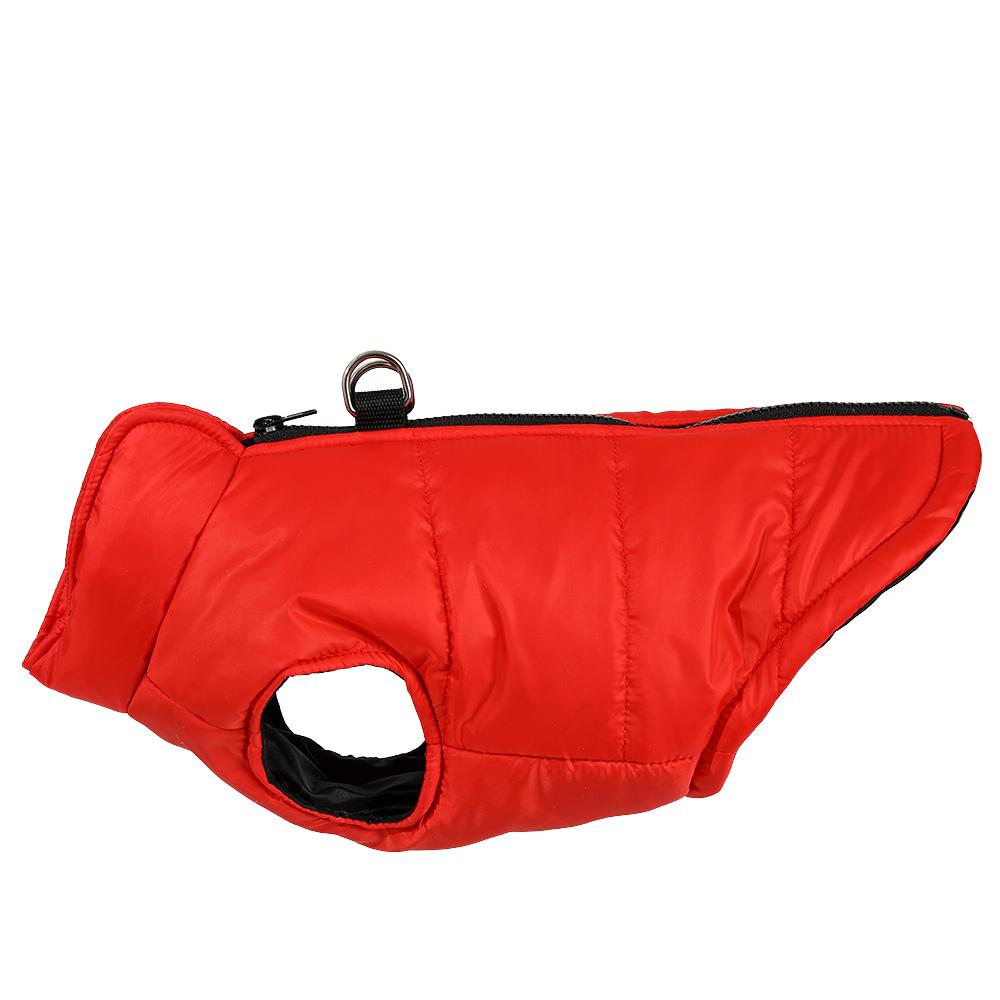 Winter Dog Clothes Cold Proof  D-ring Warm Dog Jacket  PP Cotton  Outdoor Puppy Clothing Coat Chihuahua French Bulldog Outfits