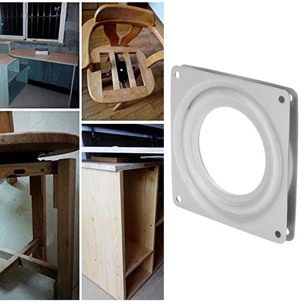 Kraftig roterende lager 360 graders rotasjon Dreieskive Erstatning for møbler 95 mm