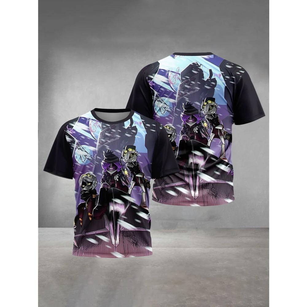 3D Print Baby Anime M-Murder D-Drones Clothing 5 to 14 Years Male Outdoor Clothes for Children Boy Girl Child T-Shirt Top Shirts