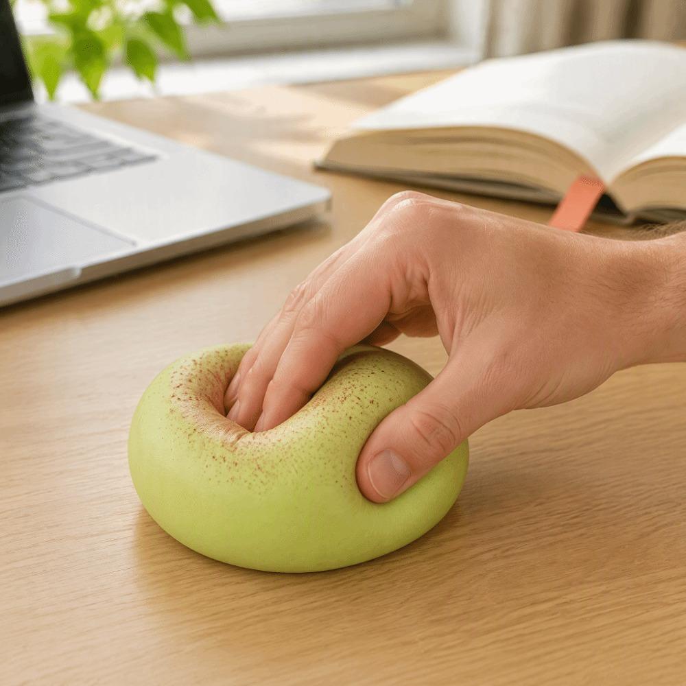 Slow Rising Fidget Toy Ultra Soft Sensory Toy Simulation Food Sticky Bun Toy Teens