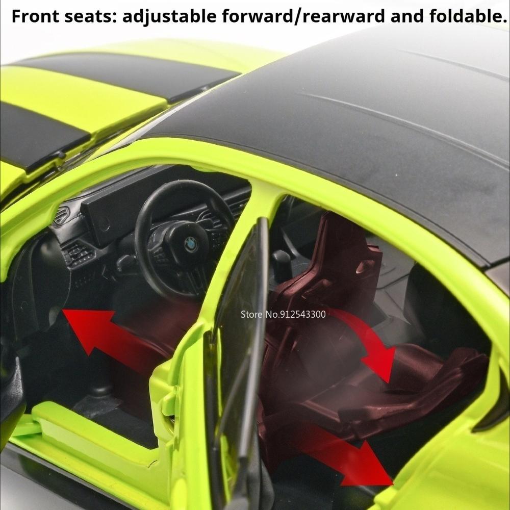 Skala 1:24 M3 CS LCI 530LI Modellauto Spielzeug Metall Druckguss Türen zu öffnen Sportwagen Sound Licht Modelle Kinder Sammlerstück
