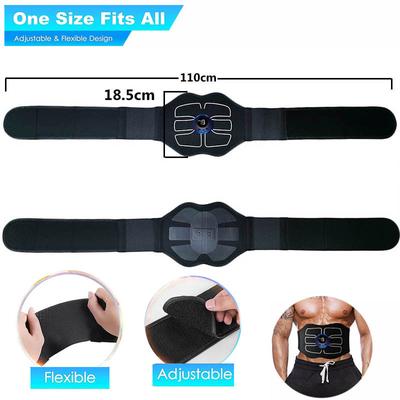 ABS Muscle Stimulator Belt Ab Toning Belts Muscle Toner Fitness Training For Abdomen Home Body Slimming Massager Dropshipping