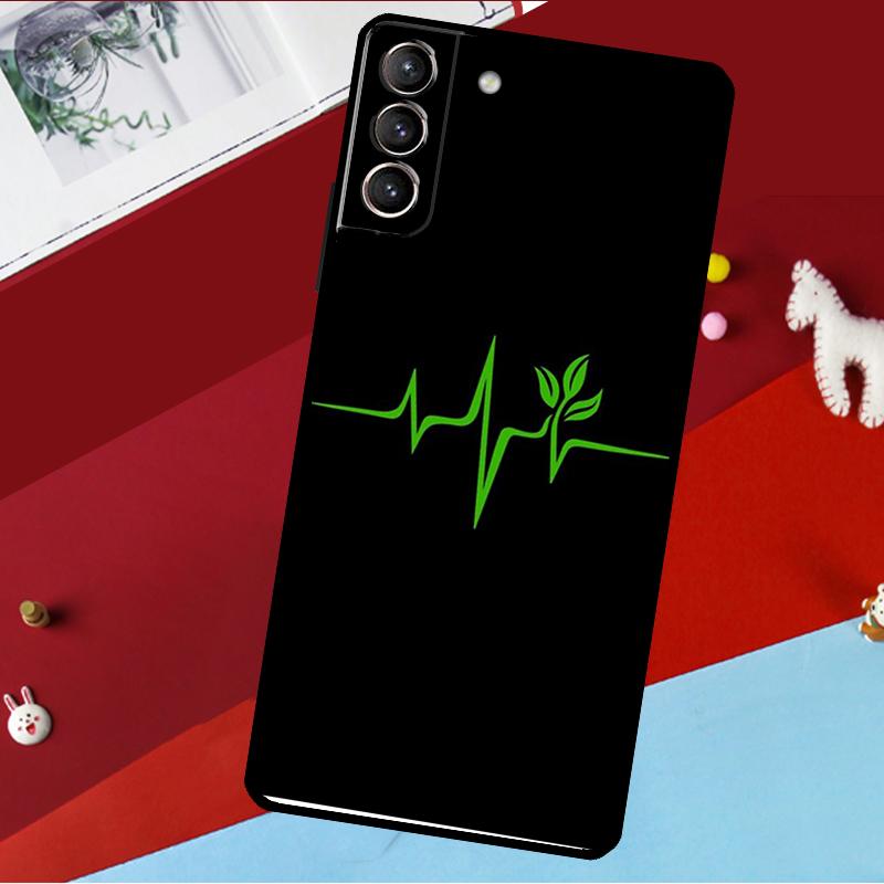 Vegane Muster Hülle Für Samsung Galaxy S26 Ultra S24 S22 S23 S25 Plus S20 S21 FE S9 S10 S25 FE Handyhülle