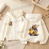 New Minionses Kids Zipper Hoodies Coats Girl Boy Sweatshirt Clothes Long Sleeve Harajuku Pullovers Casual Hooded Tops GIFT 2026