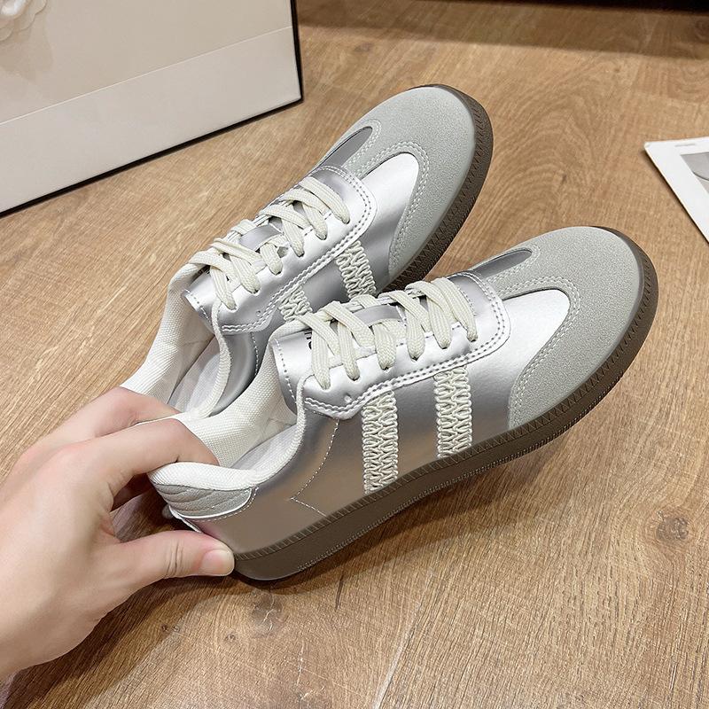 Šněrovací boty Dexun dámské jarní a podzimní nové boty Forrest Gump s plochou podrážkou všestranné ležérní plátěné boty sportovní boty jednoboty