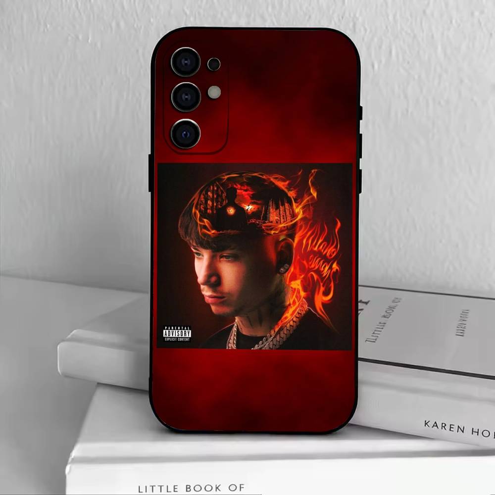 

Singer Shiva Rapper Phone Case Black Silicone Soft For Samsung S25,S24,S21,S22,S23,S30,Ultra,S20,Plus,Fe,Lite Samsung S21Ultra