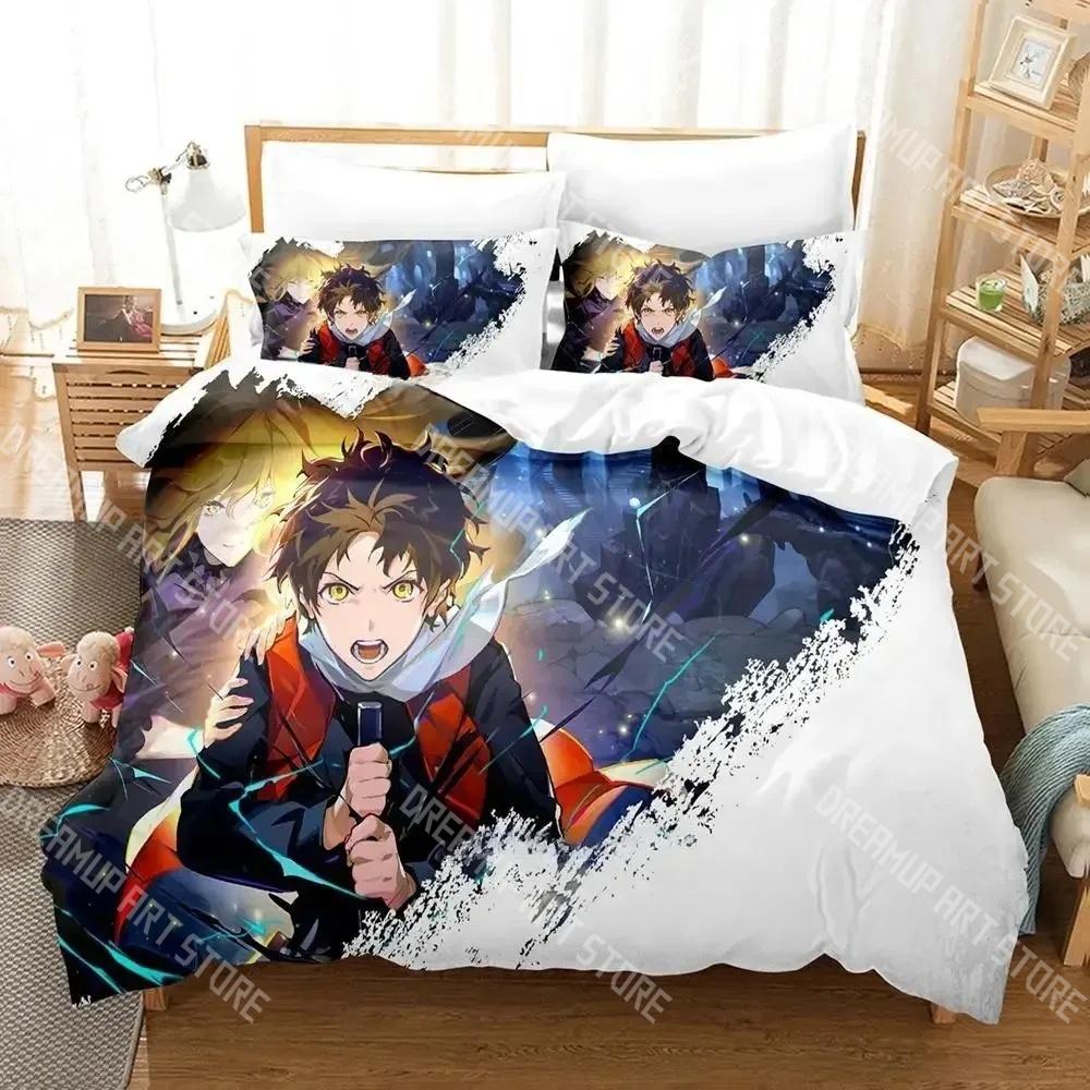 Fashion Tower Of God Game Bedding Set Single Twin Full Queen King Size Bed Set Kids Bedroom Duvetcover Sets Bed Sheet Set