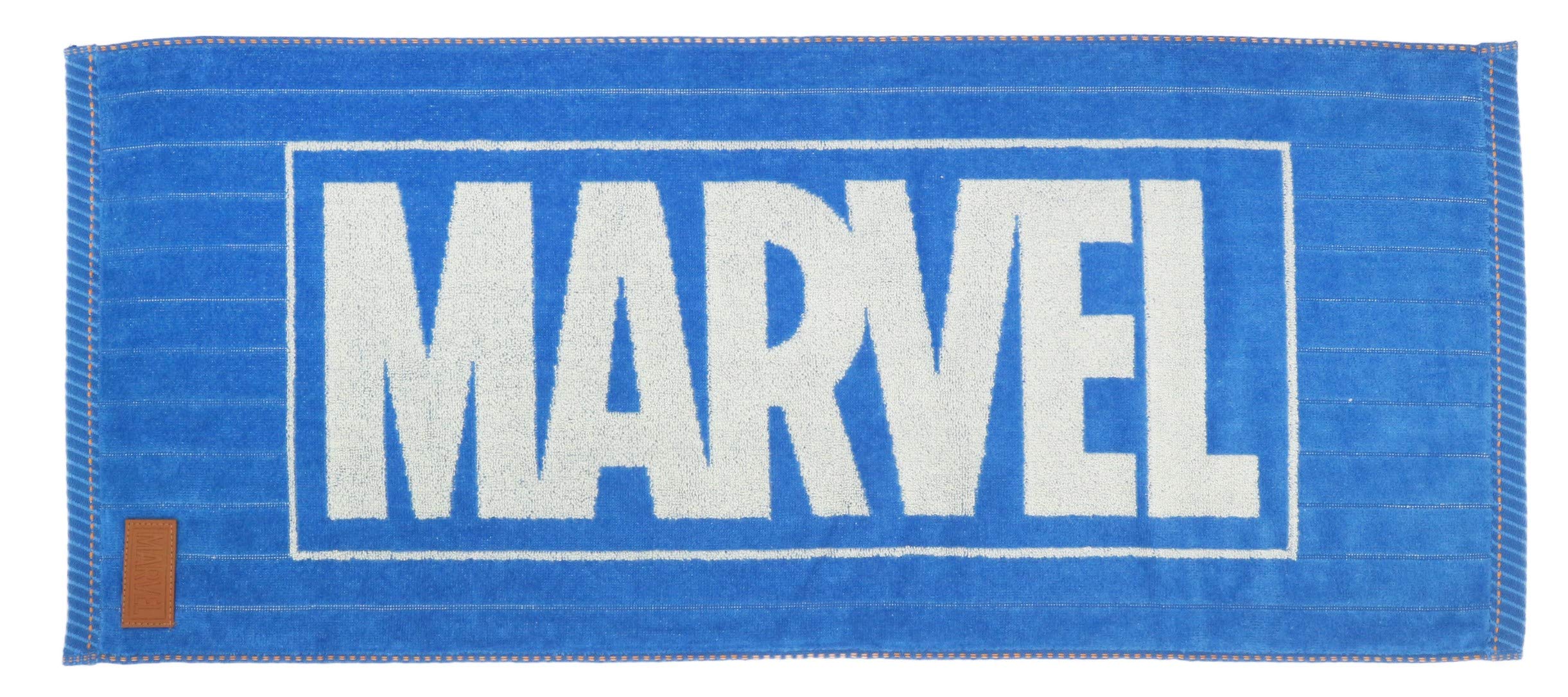 Полотенце для лица Marushin Логотип Marvel 34x80см Хлопок 2505022800 Деним/Marvel 100%