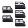 5 Stück HEPA-Filter für 1866 1868 1785 2225Z Staubsaugerteile Zubehör