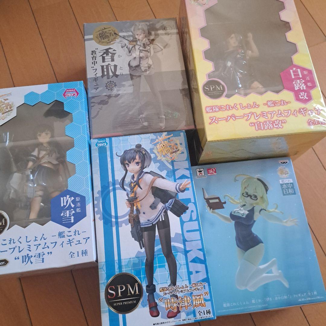 

[Б/У] 5 фигурок Kantai Collection: Катори, Фубуки, Токицукадзэ, Сирацую Кай