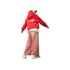 Nike Sportswear Club Snake Welcome Series Hooded Pullover Fleece Long Sleeve Kids Tops University-Red HV8956657